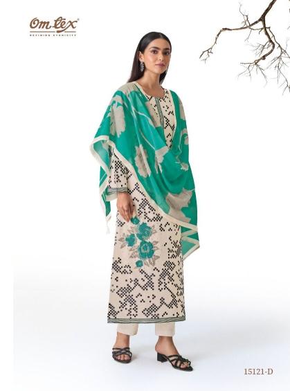 Omtex rivana cotton dress materials wholesale dealer in bharuch